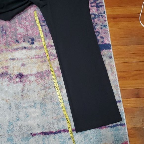 INC Black Straight Leg Pants Size 14 - Picture 9 of 10